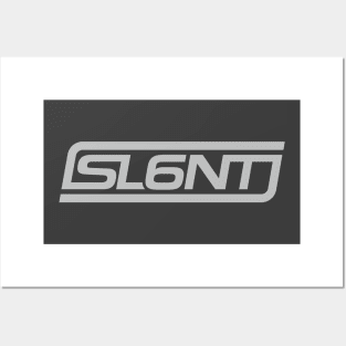 Slant 6 Icon (Gray on Asphalt) Posters and Art